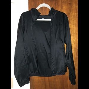 Thin Black Uniqlo Jacket